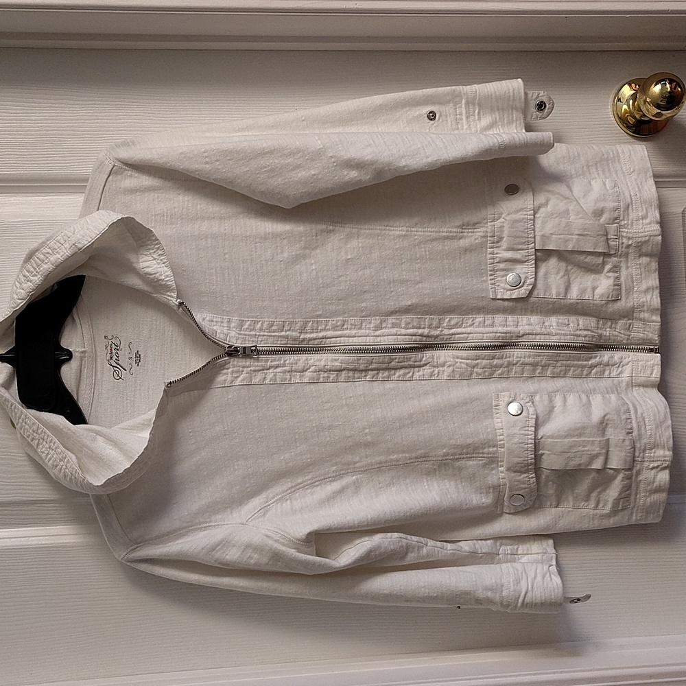 Style & Co. Sport Hooded Cotton Jacket